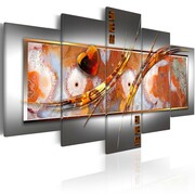 Obraz - Pomarańczowa destrukcja Artgeist