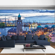 Fototapeta - St. Pauli Landing Stages Artgeist