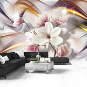 Fototapeta - Artystyczne Magnolie Artgeist