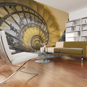 Fototapeta - Stone steps in ancient tower Artgeist