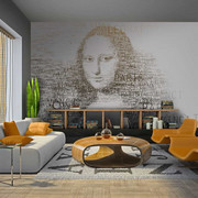 Fototapeta - Zapiski Leonarda da Vinci Artgeist