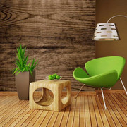 Fototapeta - Lite drewno Artgeist