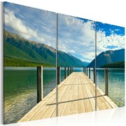 Obraz - Molo na jeziorze Artgeist