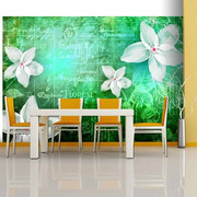 Fototapeta - Floral notes III Artgeist