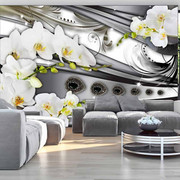 Fototapeta - Orchidee & biżuteria Artgeist