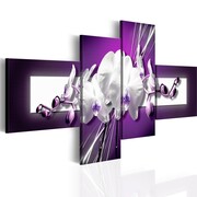 Obraz - Orchidee w fiolecie Artgeist