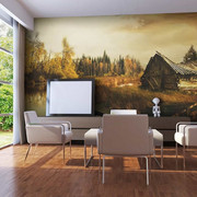 Fototapeta - Desolate hut Artgeist