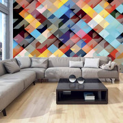 Fototapeta - Kolorowy patchwork Artgeist
