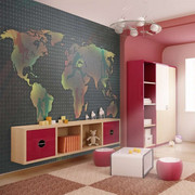 Fototapeta - mapa (dla dzieci) Artgeist