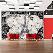 Fototapeta - Bonjour Paris Artgeist