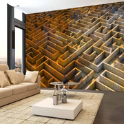 Fototapeta - Rdzawy labir Artgeist