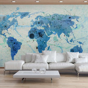 Fototapeta - Cruising and sailing - The World map Artgeist