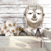 Fototapeta - Uśmiechnięty Budda Artgeist