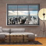 Fototapeta - Nowojorskie okno Artgeist