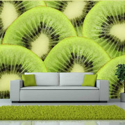 Fototapeta - Plasterki kiwi Artgeist