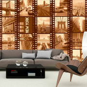 Fototapeta - Nowy Jork - Kolaż (sepia) Artgeist