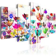 Obraz - Tulipany w deszczu Artgeist