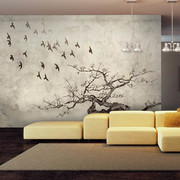 Fototapeta - Flock of birds Artgeist