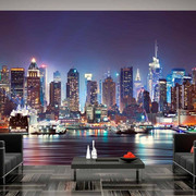 Fototapeta - Nocny Nowy Jork Artgeist