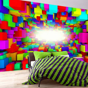 Fototapeta - Światło w geometrii koloru Artgeist