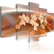 Obraz - Orchidea w ciepłych szarościach Artgeist