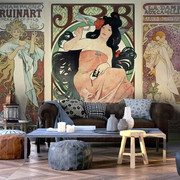 Fototapeta - Alphonse Mucha. Kobiety Artgeist