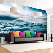 Fototapeta - Walking on the sky Artgeist