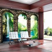 Fototapeta - Tajemniczy wodospad Artgeist