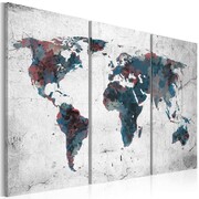 Obraz - Nieodkryte kontynenty - tryptyk Artgeist