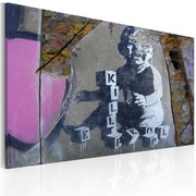 Obraz - Mały zabójca (Banksy) Artgeist