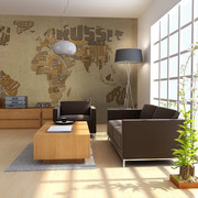 Fototapeta - Mapa odkrywców Artgeist