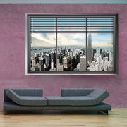 Fototapeta - Nowojorskie okno II Artgeist