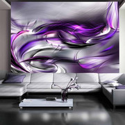 Fototapeta - Purpurowe zawirowania Artgeist