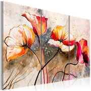 Obraz - Maki smagane wiatrem Artgeist