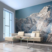 Fototapeta - Zima w Alpach Artgeist