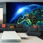 Fototapeta - Błękitna planeta Artgeist