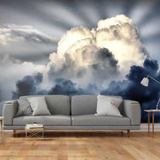 Fototapeta - Promienie na niebie Artgeist