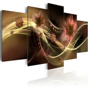 Obraz - Przydymione kwiaty Artgeist