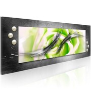 Obraz - Motyw abstrakcyjny i róża Artgeist
