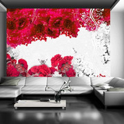 Fototapeta - Kolory wiosny: czerwony Artgeist