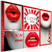 Obraz - Kiss me! Love me! Artgeist