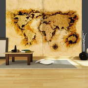 Fototapeta - Mapa poszukiwaczy złota Artgeist