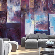 Fototapeta - Zimowy wieczór - abstrakcja Artgeist