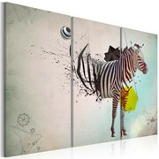 Obraz - zebra - abstrakcja Artgeist