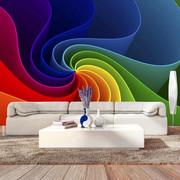Fototapeta - Kolorowy wiatraczek Artgeist