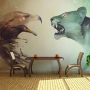 Fototapeta - Interspecies clash Artgeist