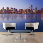 Fototapeta - Icy Downtown Chicago Artgeist