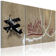 Obraz - Samolot (Banksy) Artgeist