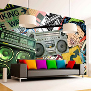 Fototapeta - Graffiti girl Artgeist