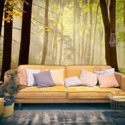 Fototapeta - Mysterious forest path Artgeist